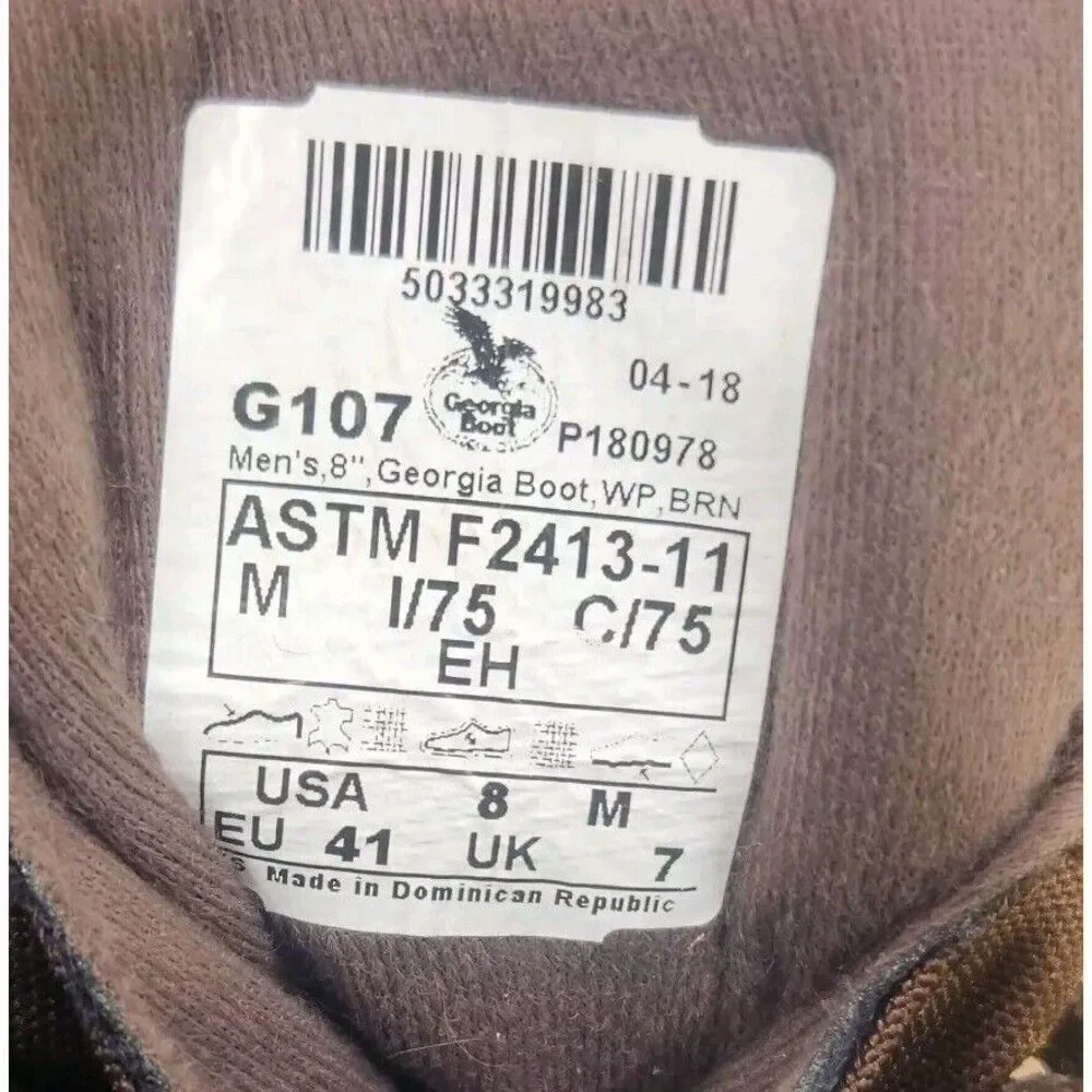 Georgia Boot G107 8